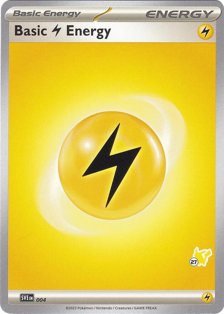 Basic Lightning Energy - Pikachu 27 (Battle Academy 2024)