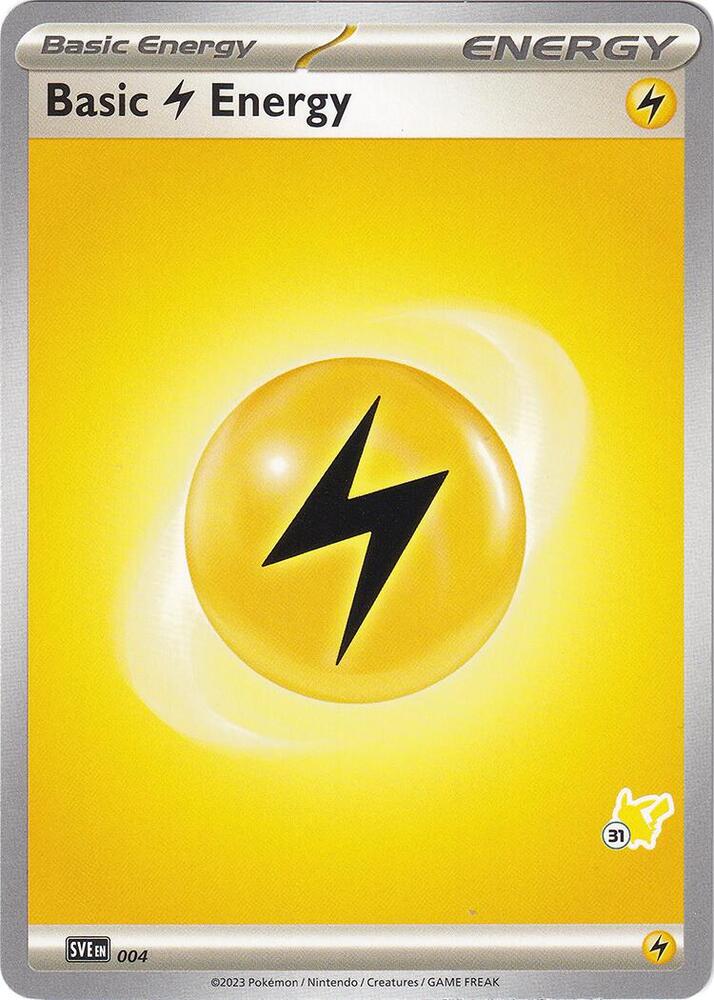 Basic Lightning Energy - Pikachu 31 (Battle Academy 2024)