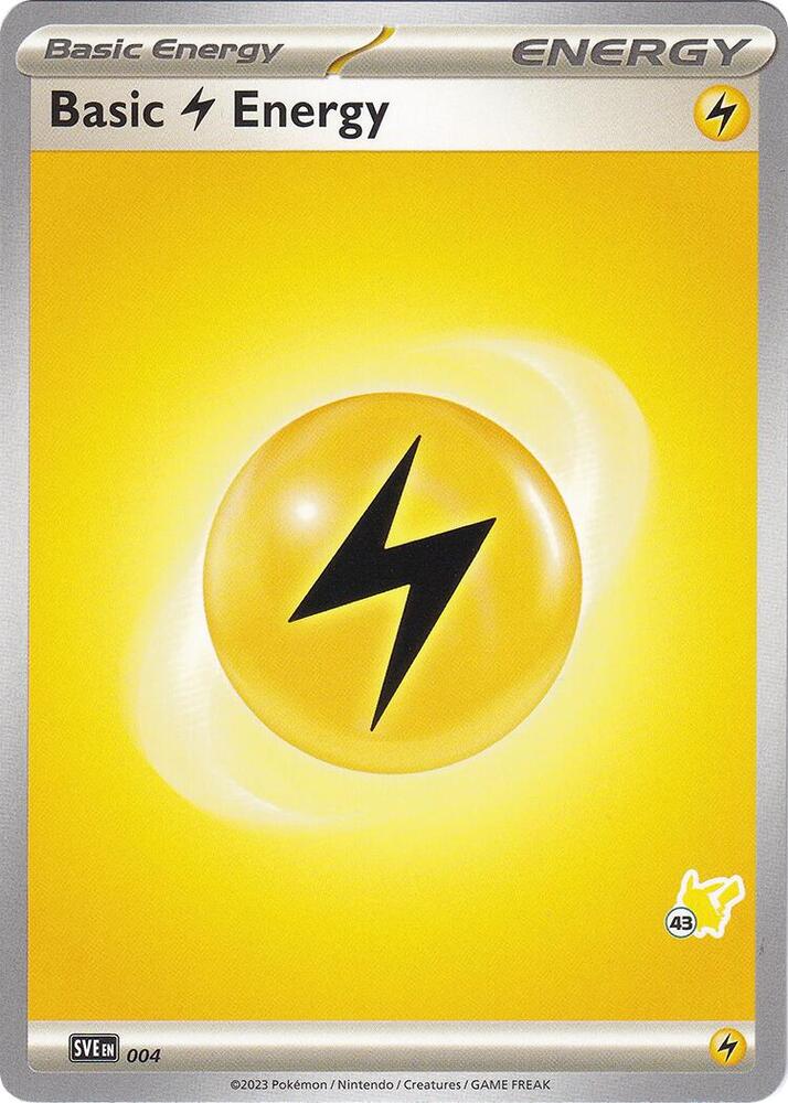 Basic Lightning Energy - Pikachu 43 (Battle Academy 2024)