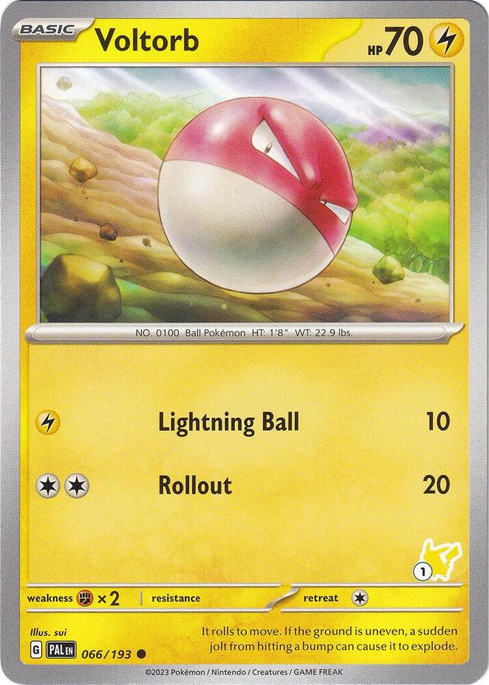 Voltorb - Pikachu 1 (Battle Academy 2024)