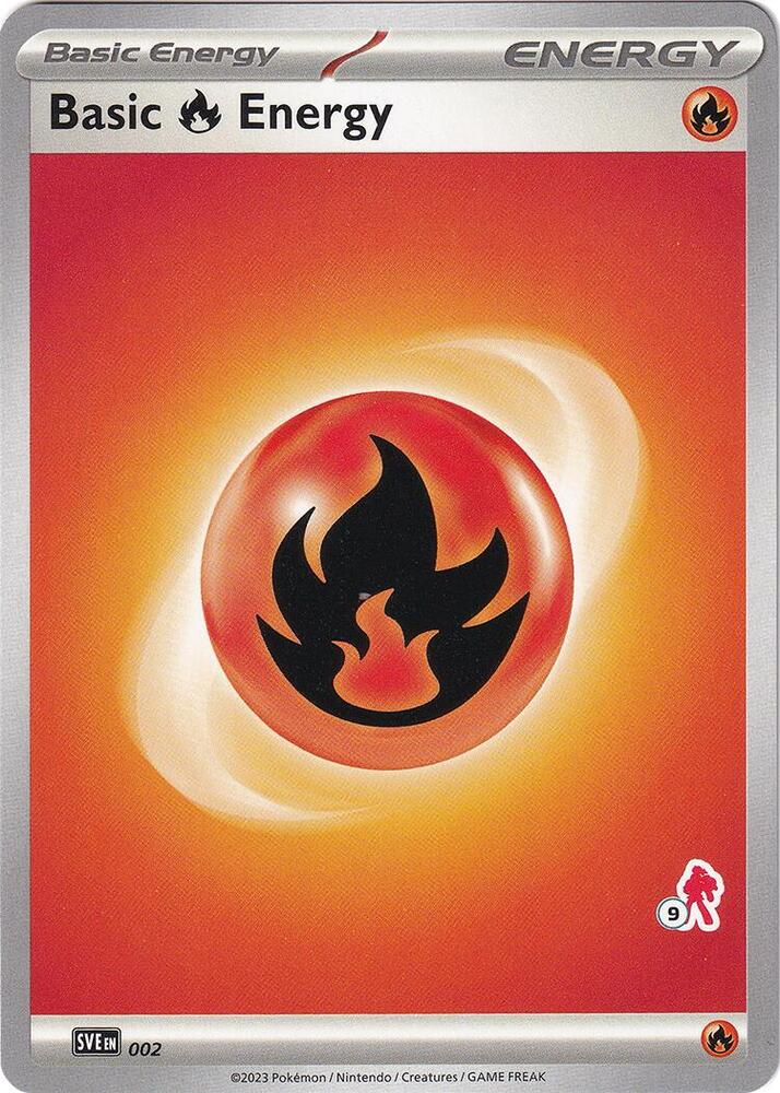 Basic Fire Energy - Armarouge 9 (Battle Academy 2024)