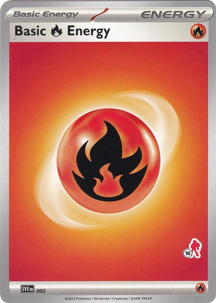 Basic Fire Energy - Armarouge 16 (Battle Academy 2024)