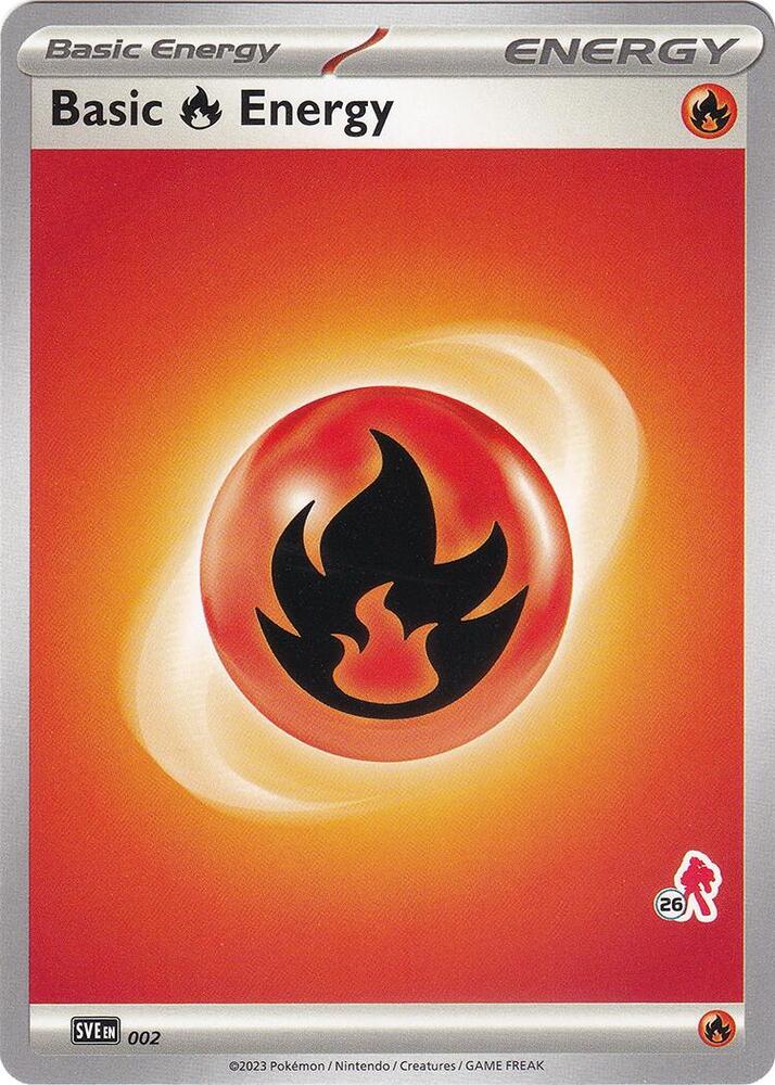 Basic Fire Energy - Armarouge 26 (Battle Academy 2024)