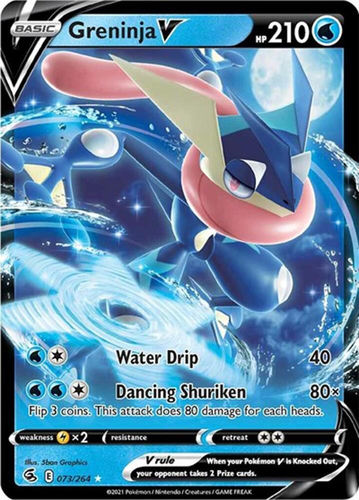 Greninja V - 073/264 (Non-Holo) (Deck Exclusives)