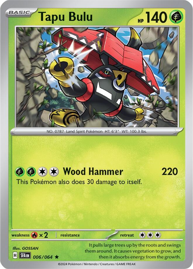 Tapu Bulu - 006/064 (SV: Shrouded Fable)