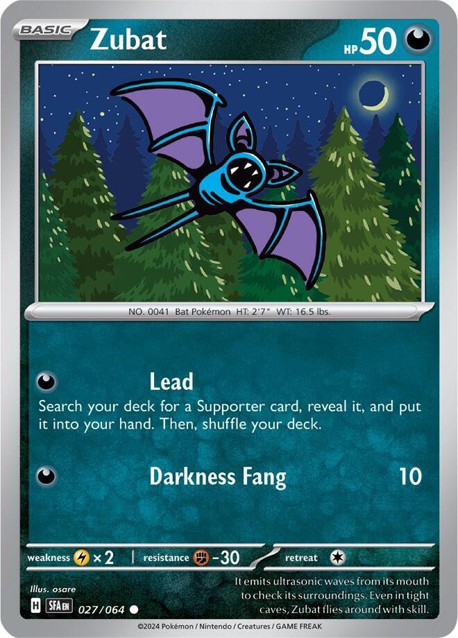 Zubat (SV: Shrouded Fable)