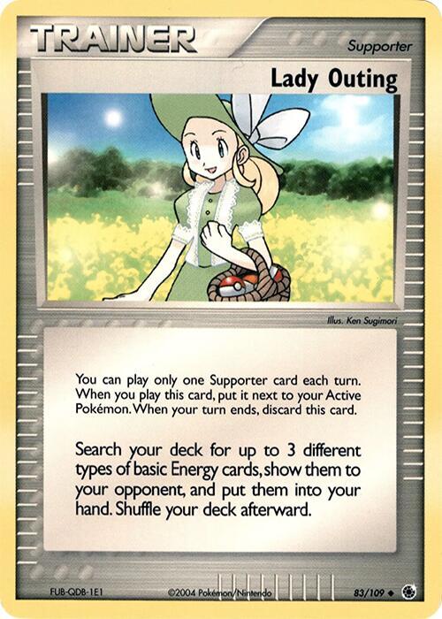 Lady Outing - 83/109 (No E-Reader) (Deck Exclusives)