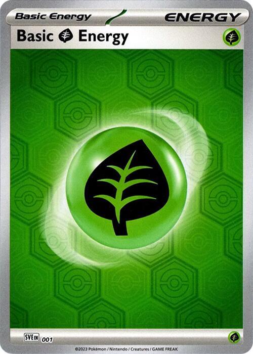 Basic Grass Energy (SV: Shrouded Fable)