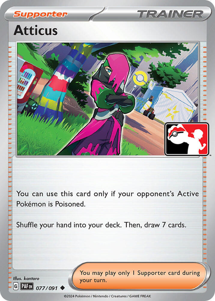 Atticus - 077/091 (Prize Pack Series Cards)
