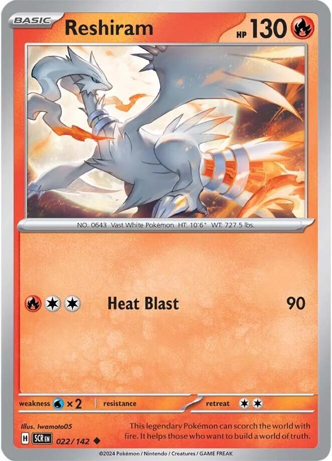 Reshiram (SV07: Stellar Crown)