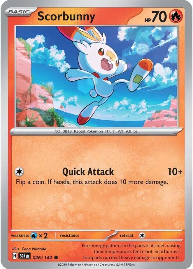 Scorbunny (SV07: Stellar Crown)