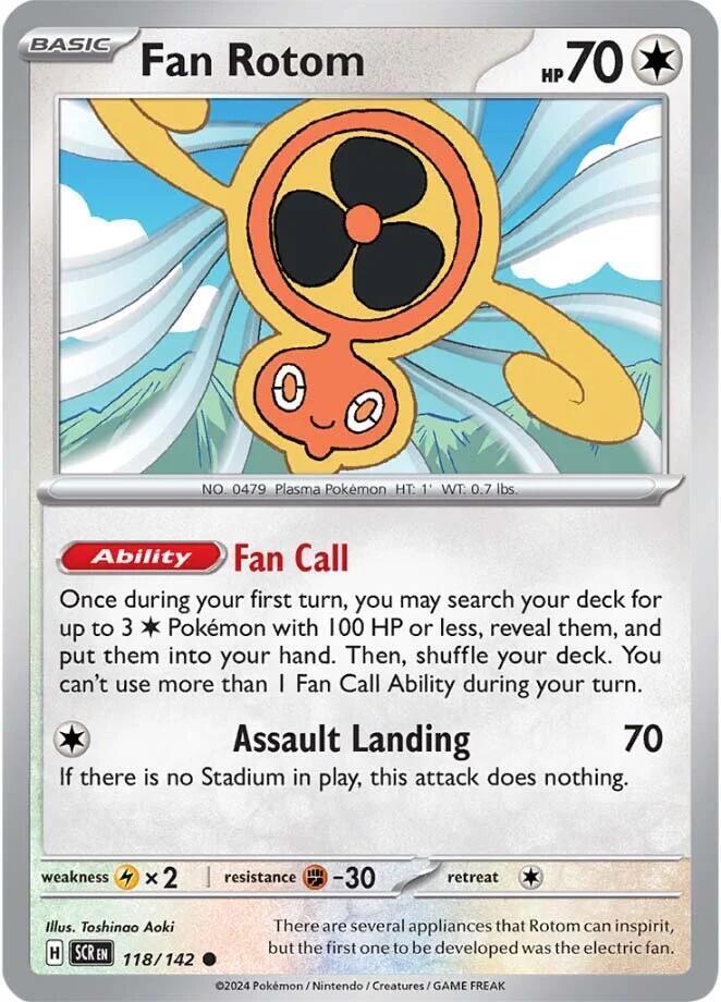Fan Rotom (SV07: Stellar Crown)