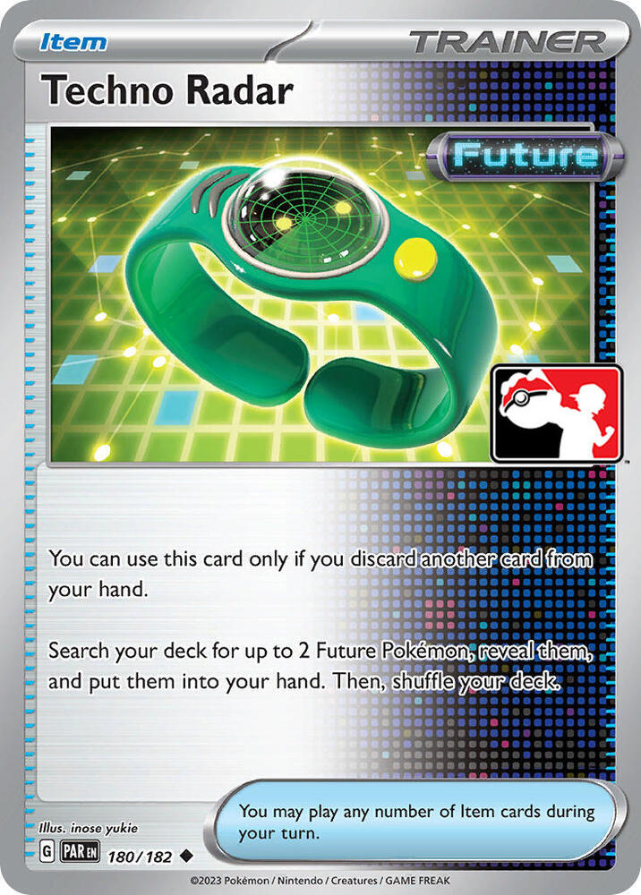 Techno Radar - 180/182 (Prize Pack Series Cards)