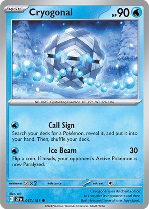 Cryogonal (SV08: Surging Sparks)