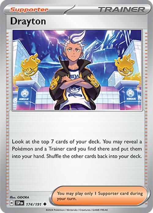 Drayton - 174/191 (SV08: Surging Sparks)