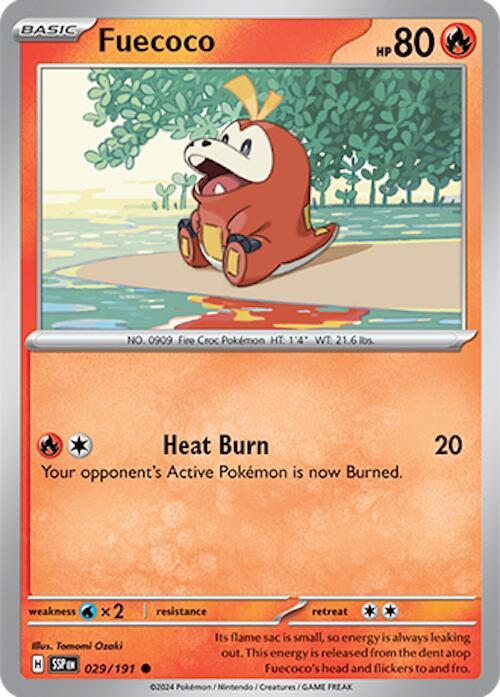Fuecoco (SV08: Surging Sparks)
