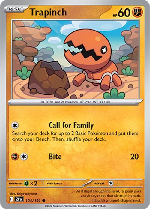 Trapinch (SV08: Surging Sparks)