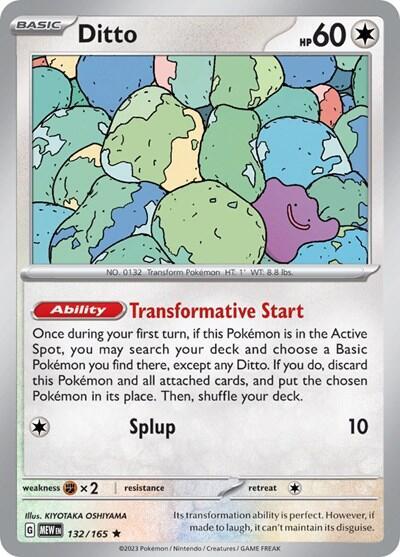 Ditto - 132/165 (Deck Exclusives)