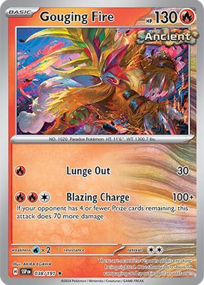 Gouging Fire - 038/191 (Deck Exclusives)