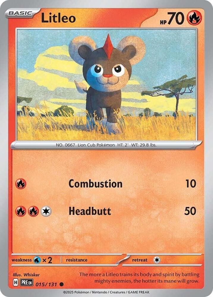 Litleo (SV: Prismatic Evolutions)
