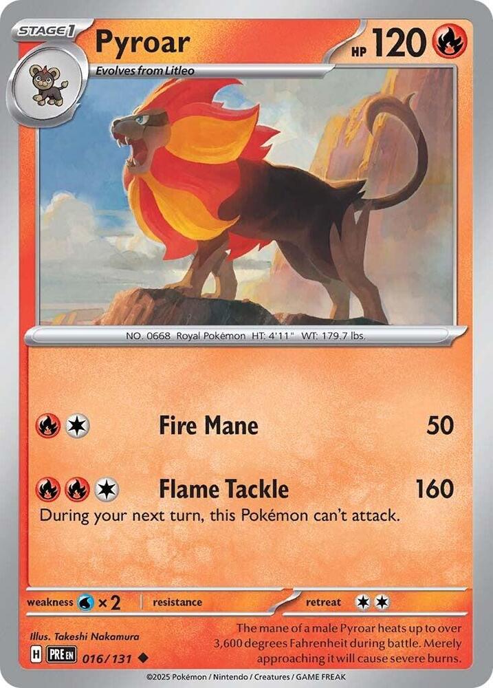 Pyroar (SV: Prismatic Evolutions)