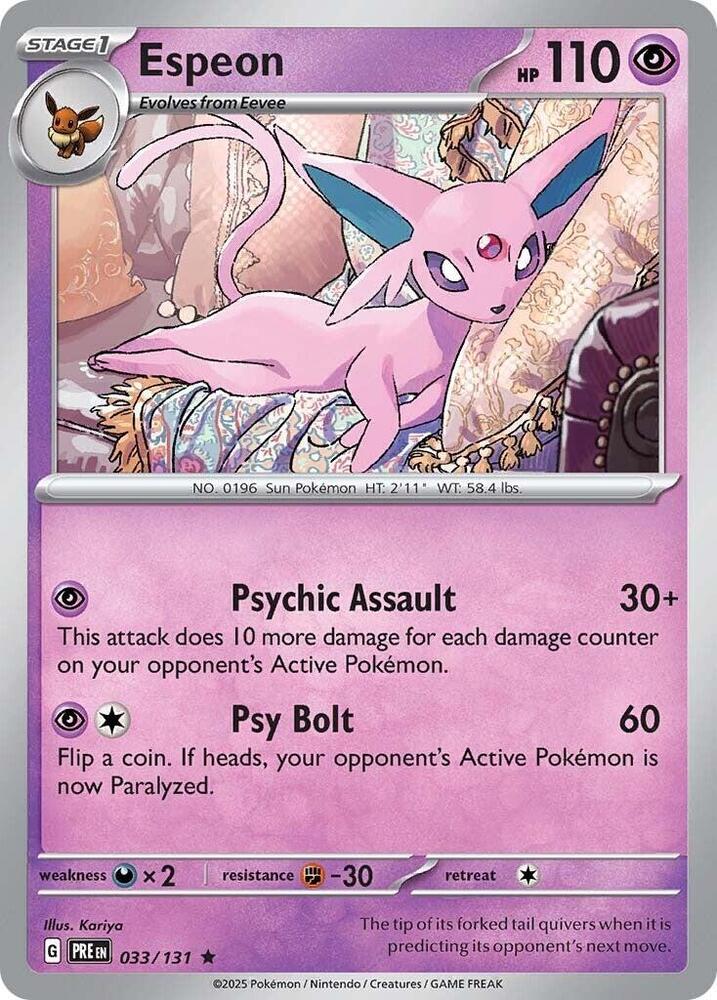 Espeon (SV: Prismatic Evolutions)