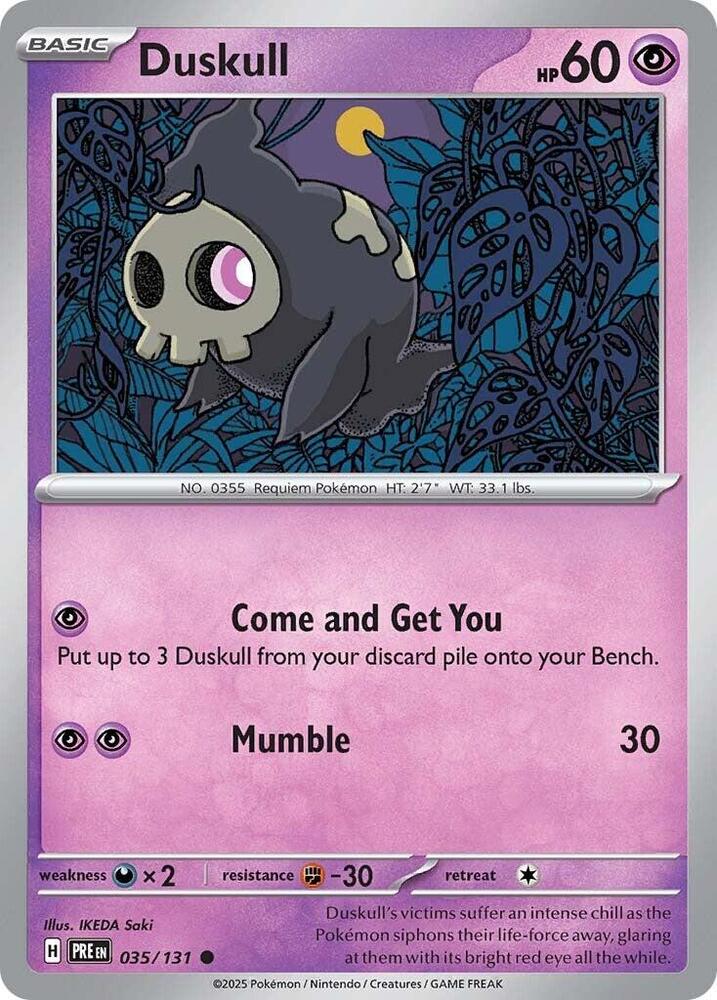 Duskull (SV: Prismatic Evolutions)