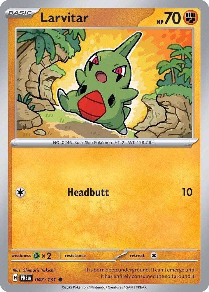 Larvitar (SV: Prismatic Evolutions)