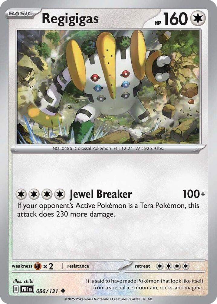 Regigigas (SV: Prismatic Evolutions)