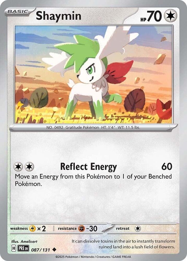 Shaymin (SV: Prismatic Evolutions)