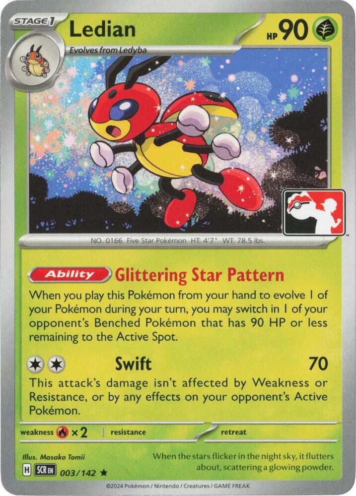 Ledian - 003/142 (Prize Pack Series Cards)