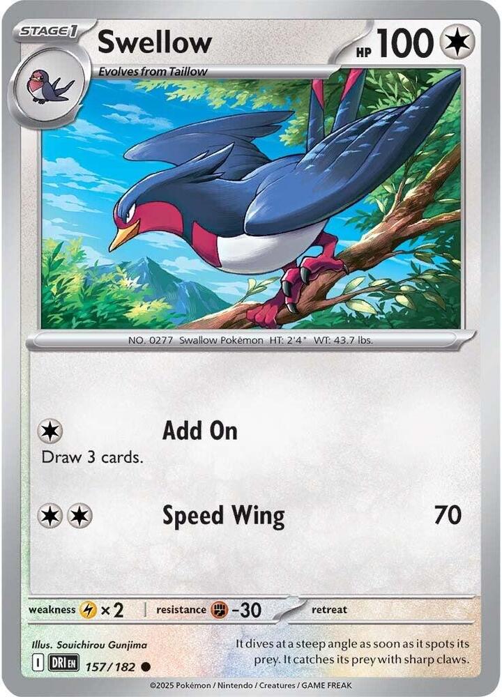 Swellow (SV10: Destined Rivals)