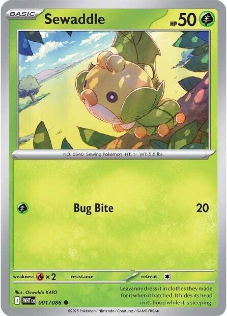 Sewaddle (SV: White Flare)