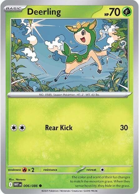 Deerling (SV: White Flare)
