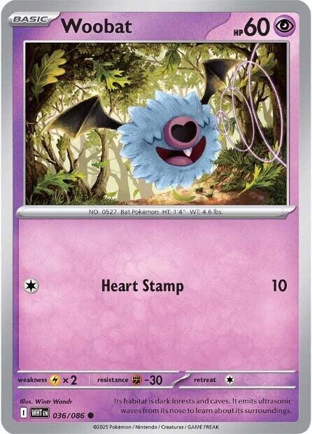 Woobat (SV: White Flare)