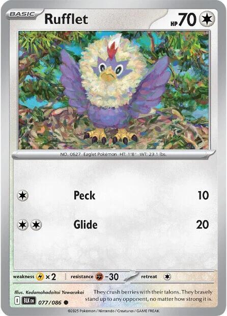 Rufflet (SV: Black Bolt)