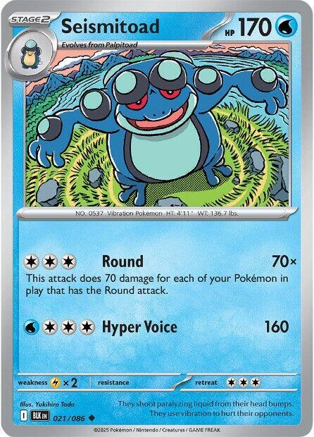 Seismitoad (SV: Black Bolt)