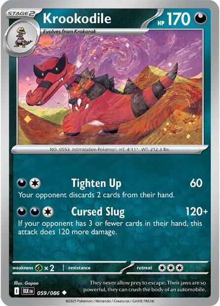 Krookodile (SV: Black Bolt)