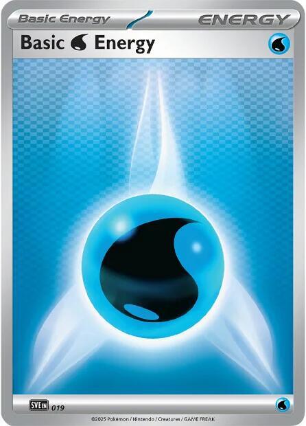 Basic Water Energy - 019 (SVE: Scarlet & Violet Energies)