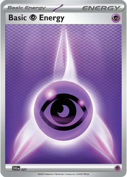 Basic Psychic Energy - 021 (SVE: Scarlet & Violet Energies)