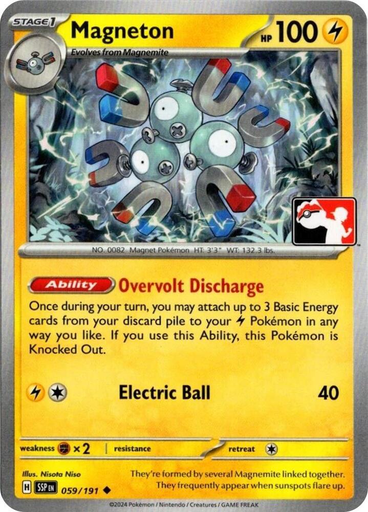 Magneton - 059/191 (Prize Pack Series Cards)