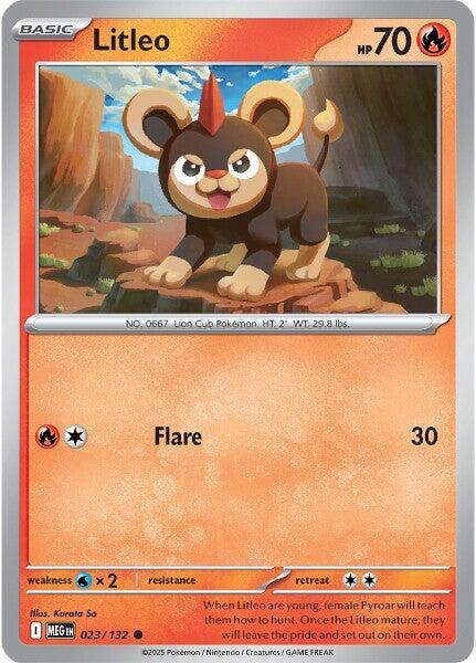 Litleo - 023/132 (ME01: Mega Evolution)