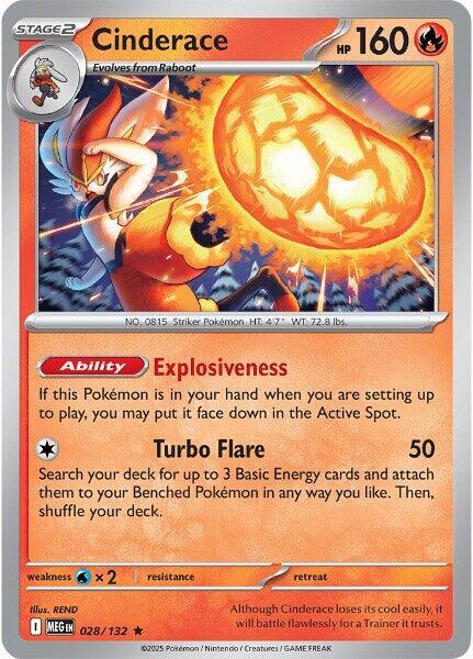 Cinderace (ME01: Mega Evolution)