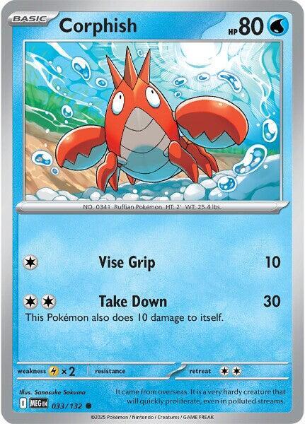 Corphish (ME01: Mega Evolution)