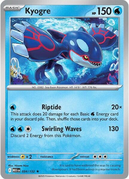 Kyogre (ME01: Mega Evolution)