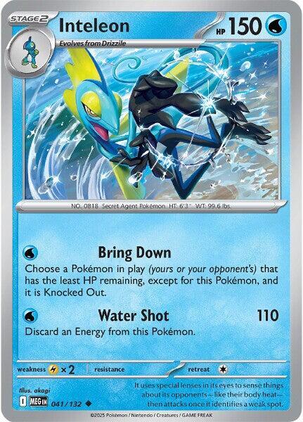 Inteleon - 041/132 (ME01: Mega Evolution)