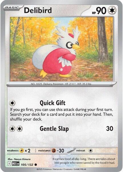 Delibird - 105/132 (ME01: Mega Evolution)
