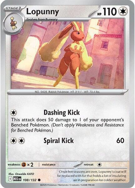 Lopunny (ME01: Mega Evolution)