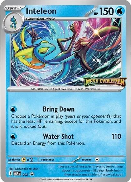 Inteleon - 002 (ME: Mega Evolution Promo)