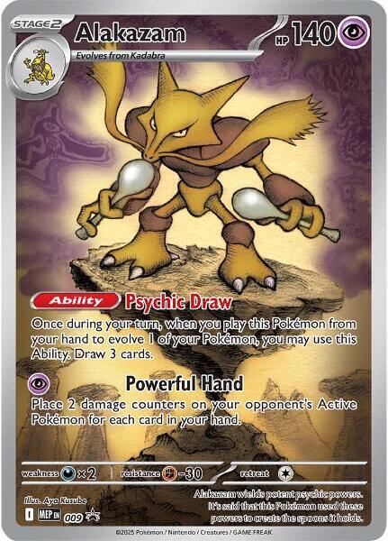 Alakazam - 009 (ME: Mega Evolution Promo)
